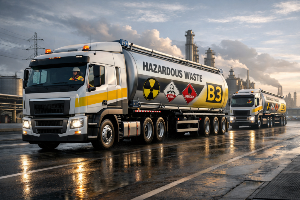 Jasa Transportasi Limbah B3