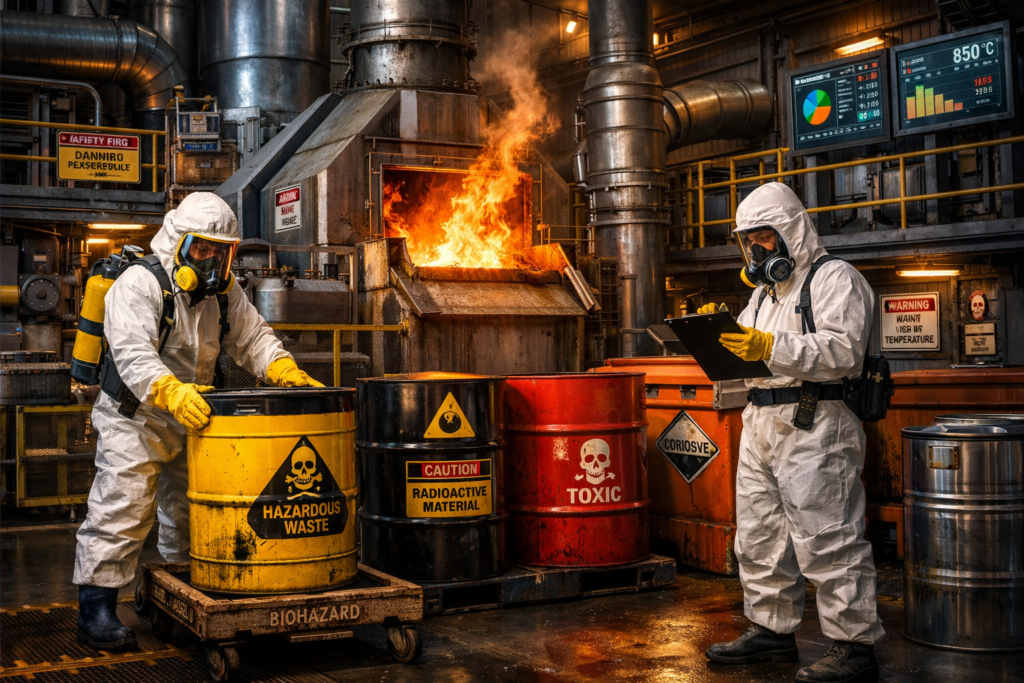 Jasa Pemusnahan Limbah B3