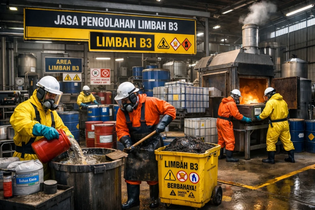 Jasa Pemusnahan Limbah Puskesmas